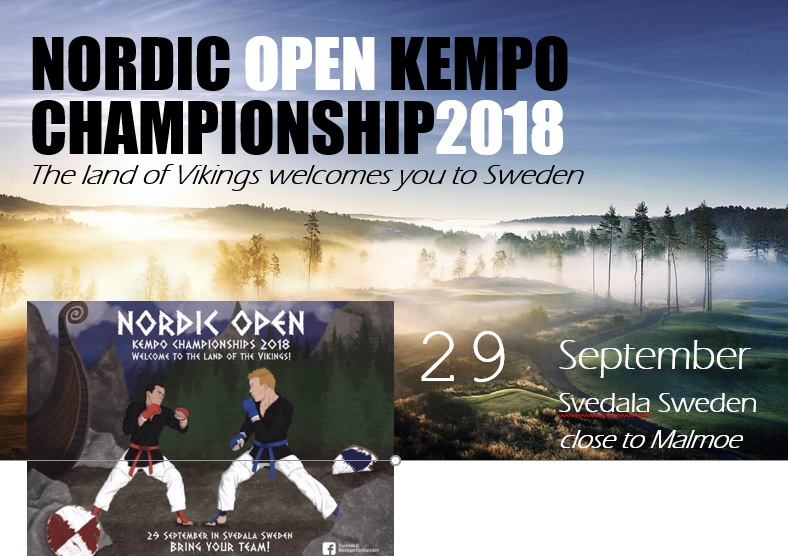 Invitation 2e Nordic Open Kenpô